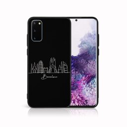 PROTEMIO MY ART Védőburkolat a Samsung-hoz Galaxy S20 Plus BARCELONA (213)