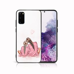 PROTEMIO MY ART Védőburkolat a Samsung-hoz Galaxy S20 Plus LÁNYA (114)