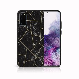 PROTEMIO MY ART Védőburkolat a Samsung-hoz Galaxy S20 Plus POLYGONAL (150)