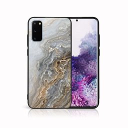 PROTEMIO MY ART Védőburkolat a Samsung-hoz Galaxy S20 Plus bézs (151)