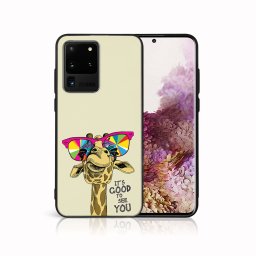 PROTEMIO MY ART Védőburkolat Samsung-hoz Galaxy S20 Ultra GIRAFFE (180)