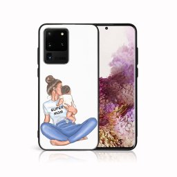 PROTEMIO MY ART Védőburkolat a Samsung-hoz Galaxy S20 Ultra SUPERMOM (112)