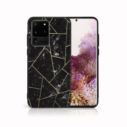 PROTEMIO MY ART Védőburkolat a Samsung-hoz Galaxy S20 Ultra POLYGONAL (150)