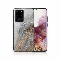 PROTEMIO MY ART Védőburkolat a Samsung-hoz Galaxy S20 Ultra BEIGE (151)