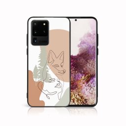 PROTEMIO MY ART Védőburkolat Samsung-hoz Galaxy S20 Ultra FOX (191)