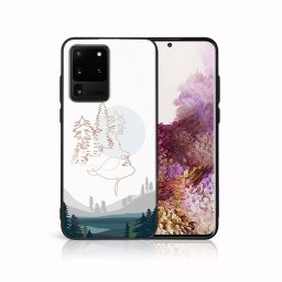 PROTEMIO MY ART Védőburkolat a Samsung-hoz Galaxy S20 Ultra LAKE (192)