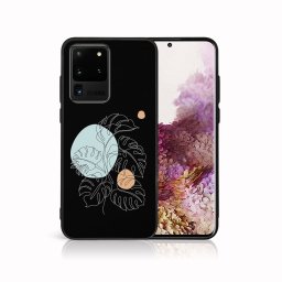 PROTEMIO MY ART Védőburkolat a Samsung-hoz Galaxy S20 Ultra MONSTERA (194)