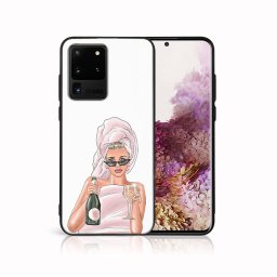 PROTEMIO MY ART Védőburkolat a Samsung-hoz Galaxy S20 Ultra CHAMPAGNE (134)