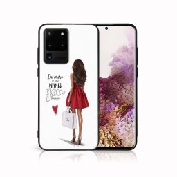 PROTEMIO MY ART Védőburkolat a Samsung-hoz Galaxy S20 Ultra RED DRESS (137)