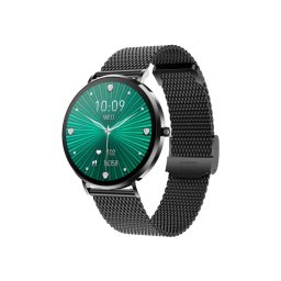 CARNEO Phoenix HR 2nd Gen/41mm/fekete/fekete/elegáns szíj/fekete