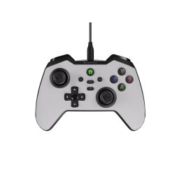 Genesis MANGAN 300 vezetékes gamepad, PC/Switch/Mobilhoz, fehér színű