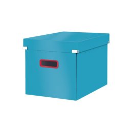 LEITZ Négyzet alakú doboz Click&Store COSY, L méret (A4), nyugodt kék színű