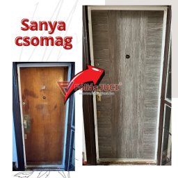 Sanya - Ajtófelújító öntapadós fólia csomag