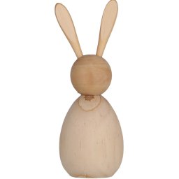 Fa nyuszi BUNNY DAISY 17,5 cm természetes