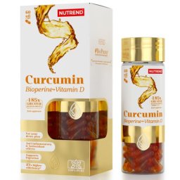 Nutrend Curcumin Bioperine+Vitamin D