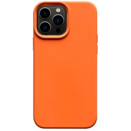 ER POWER CARNEVAL SNAP szilikon borítás iPhone 14 Pro készülékhez MagSafe-fel - narancssárga