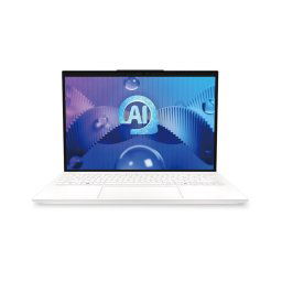 MSI Prestige 13 AI Evo laptop, 13,3QHD i5-125H 16GB 1TB Int.VGA Win11 fehér PN: 9S7-13Q221-202
