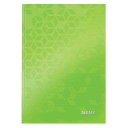 LEITZ jegyzetfüzet WOW, A5, vonalas, zöld