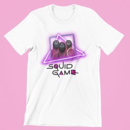 Neon Squid Game női póló