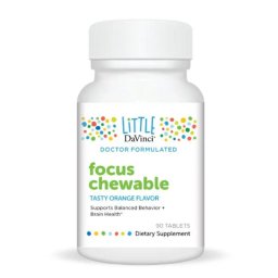 Little DaVinci Focus Chewable A koncetráció támogatására gyerekeknek, 90db
