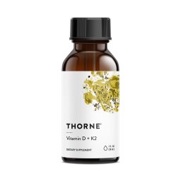 Thorne D3 + K2-vitamin folyadék 30 ml