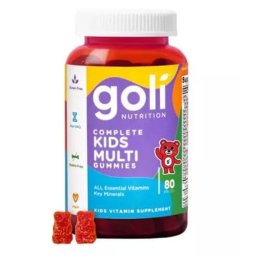 Goli Nutrition Kids Complete gumivitamin multivitamin gyerekeknek 80 db