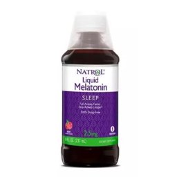 Natrol Melatonin folyékony bogyósgyümölcs íz 25mg 237ml