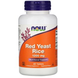 Now Vörös rizs élesztő 1200mg 60db