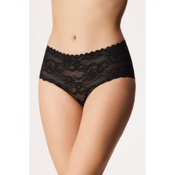 Bellie klasszikus női alsó, magasított fekete L