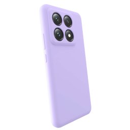 Liquid case Xiaomi 14T Pro - Személyre szabott gravírozás - Lila