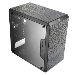 Cooler Master ház MasterBox Q300L, mATX, átlátszó oldalfal, 1x 120mm-es ventilátor, Fekete