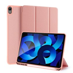 DUX DOMO Flip tok Apple iPad Air 5 (2022) / 4 (2020) rózsaszín