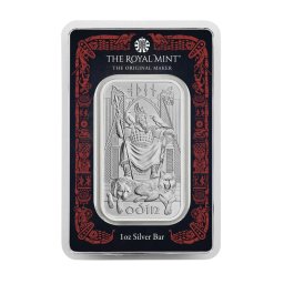Norvég istenek - Odin - 1 Oz - ezüst befektetési rúd