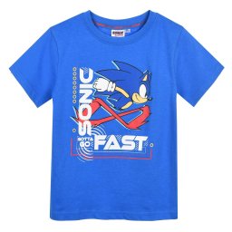 Sonic rövid ujjú póló kék