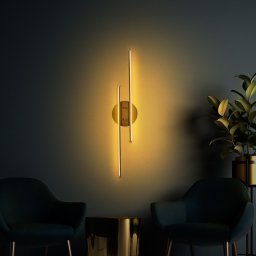 Opviq , 119FRS1109 , Umut - 13298 , Arany Színű , Fali lámpa , LED 16W 3000K