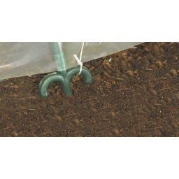 Nortene SPIROC műanyag leszúró védőhálókhoz, zöld 20 x 7 cm (K)