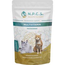 N.P.C.S. Multivitamin probiotikummal és aranygyökér kivonattal macskáknak 45 g