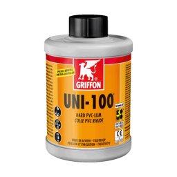 Griffon UNI-100 PVC ragasztó ecsettel, 1000ml