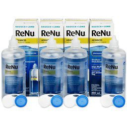 ReNu Advanced kontaktlencse folyadék 4x 360 ml