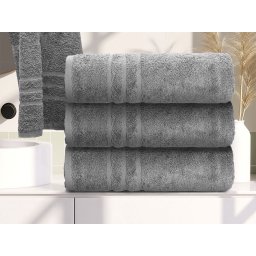 Comfort törölköző 70 x 140 cm világosszürke, 100% pamut