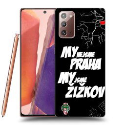 Átlátszó szilikon tok az alábbi mobiltelefonokra Samsung Galaxy Note 20 - FK Viktoria Žižkov A