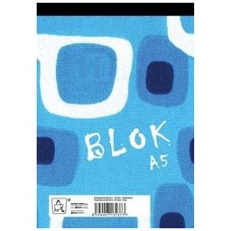 Block A5 tiszta 50 lap varrt öko