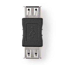 Nedis CCGB60900BK - USB 2.0 adapter | A csatlakozó - A csatlakozó | Fekete