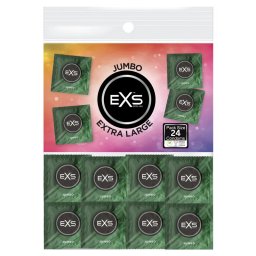 EXS - Jumbo nagyméretű óvszer (69 mm) (24 db)