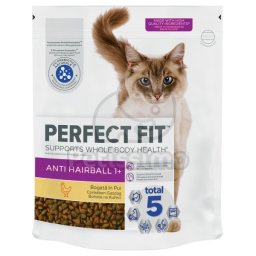 Perfect Fit Anti-Hairball száraz macskaeledel - csirke 1,4 kg