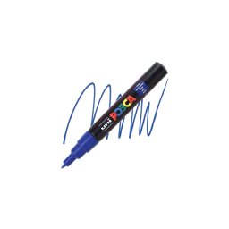 Dekormarker 0,7-1mm, Uni Posca PC-1M kék