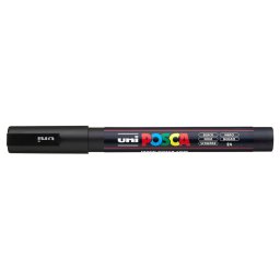 Dekormarker 0,9-1,3mm, Uni Posca PC-3M fekete