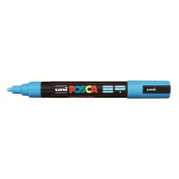 Dekormarker 1,8-2,5mm, Uni Posca PC-5M világoskék