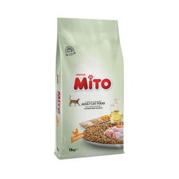 MITO ECONOMIC CAT (Csirke, szardella, rák és rizs) 15 kg