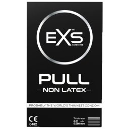 EXS - Pull latexmentes, ultravékony óvszer, felhúzást segítő fülecskékkel (3 db)